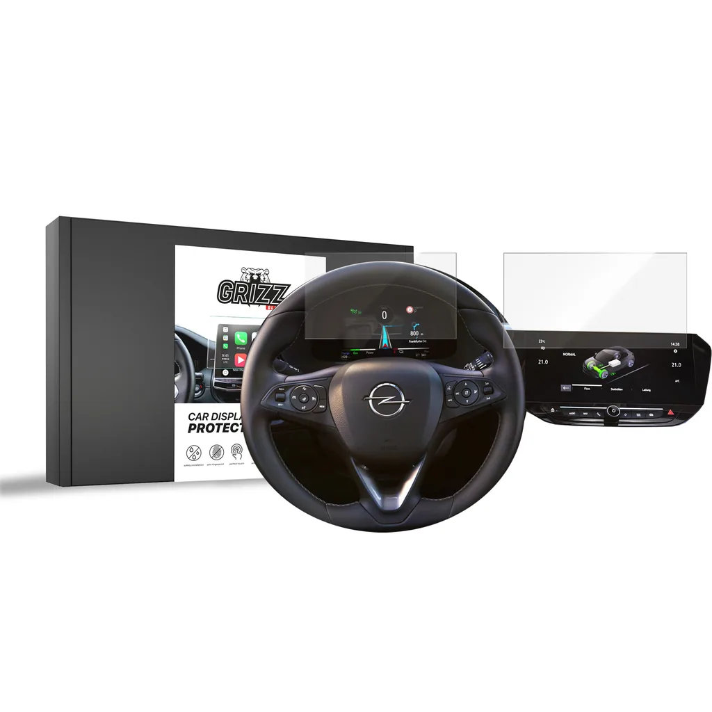 Keramická fólie do auta GrizzGlass CarDisplay Protection Opel Corsa F 10" (2020-2026) [2in1]