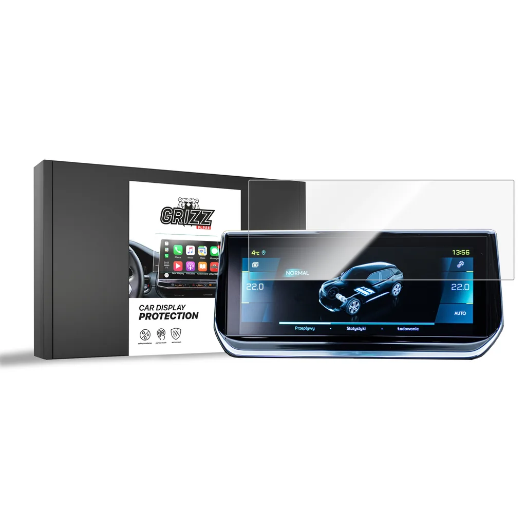 Keramická fólie do auta GrizzGlass CarDisplay Protection Peugeot 208 2 10,25" (2024-2026)