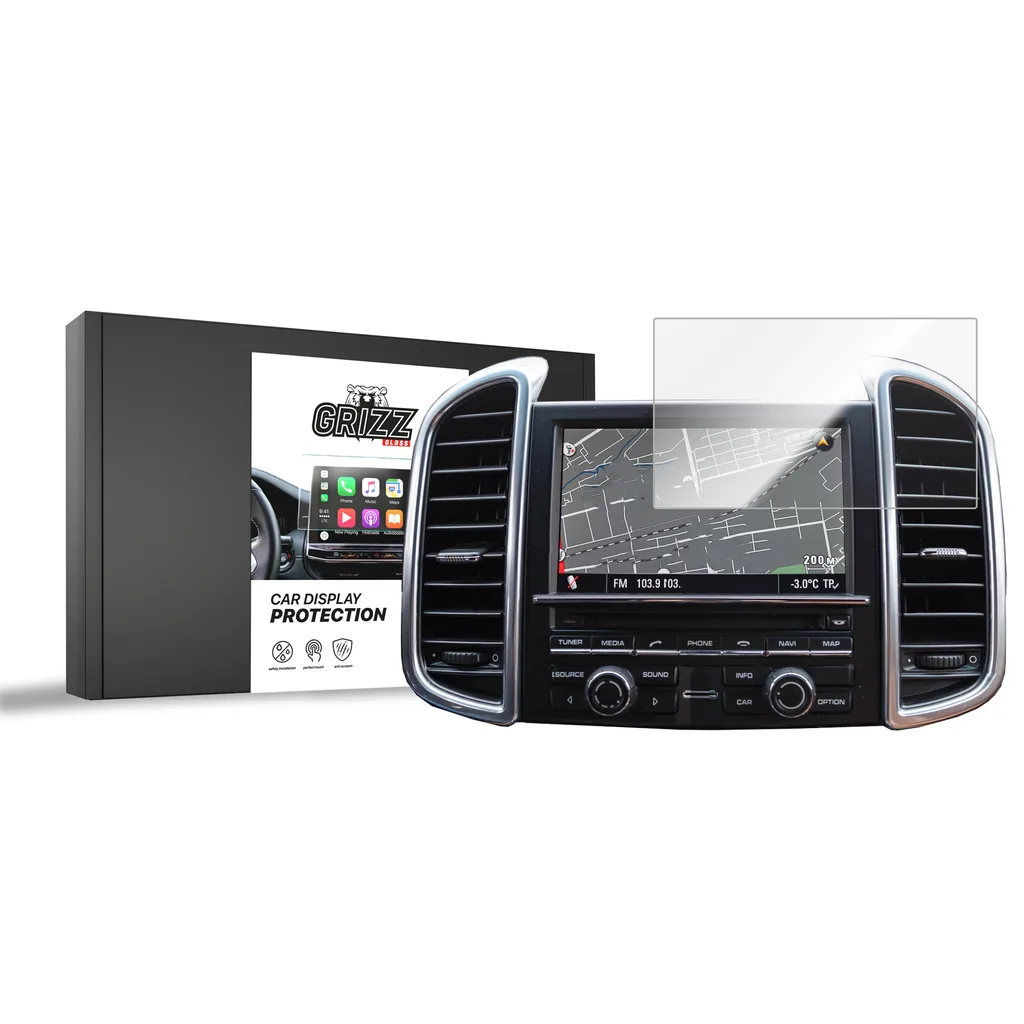 Keramická fólie do auta GrizzGlass CarDisplay Protection Porsche Cayenne 2 958 2010-2017