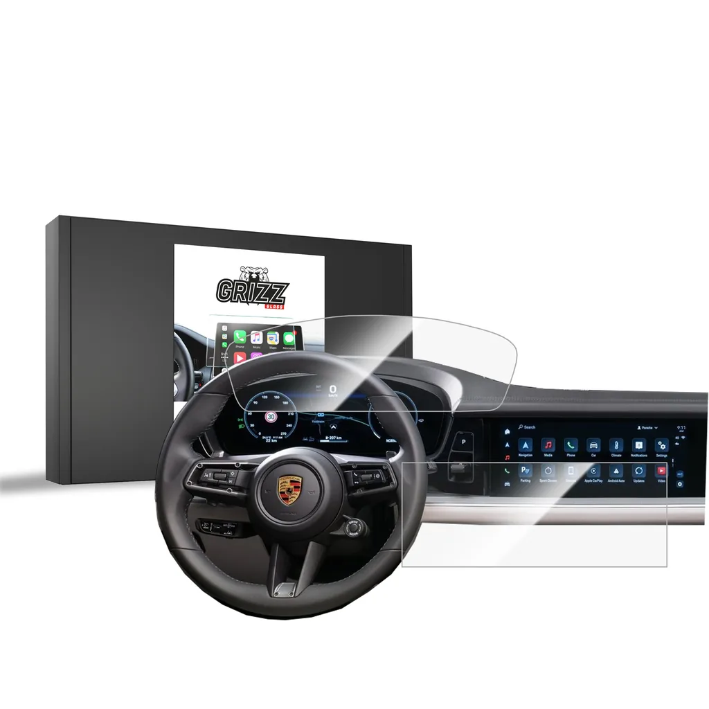 Keramická fólie do auta GrizzGlass CarDisplay Protection Porsche Panamera 3 (2024-2026) [2in1]
