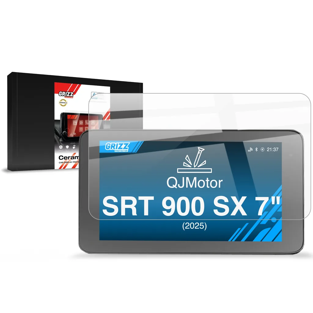 Keramická fólie do auta GrizzGlass CarDisplay Protection QJMotor SRT 900 SX 7" (2025-2026)