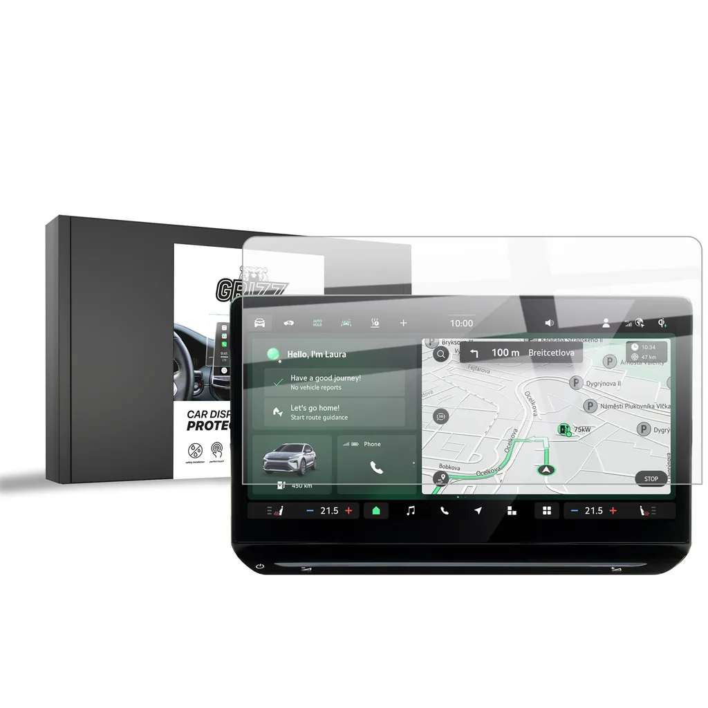 Keramická fólie do auta GrizzGlass CarDisplay Protection Skoda Elroq 13" (2025-2026)