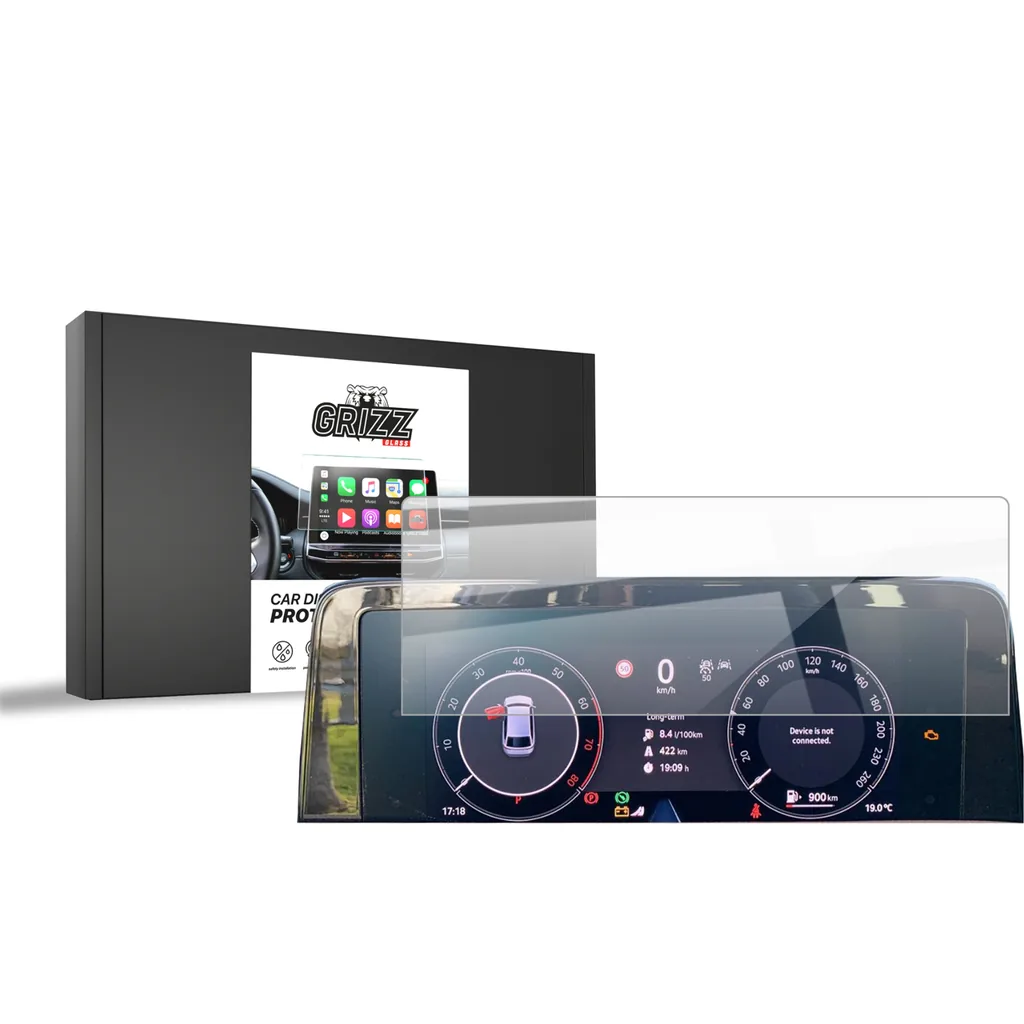Keramická fólie do auta GrizzGlass CarDisplay Protection Skoda Superb 4 Virtual Cockpit (2024-2026)