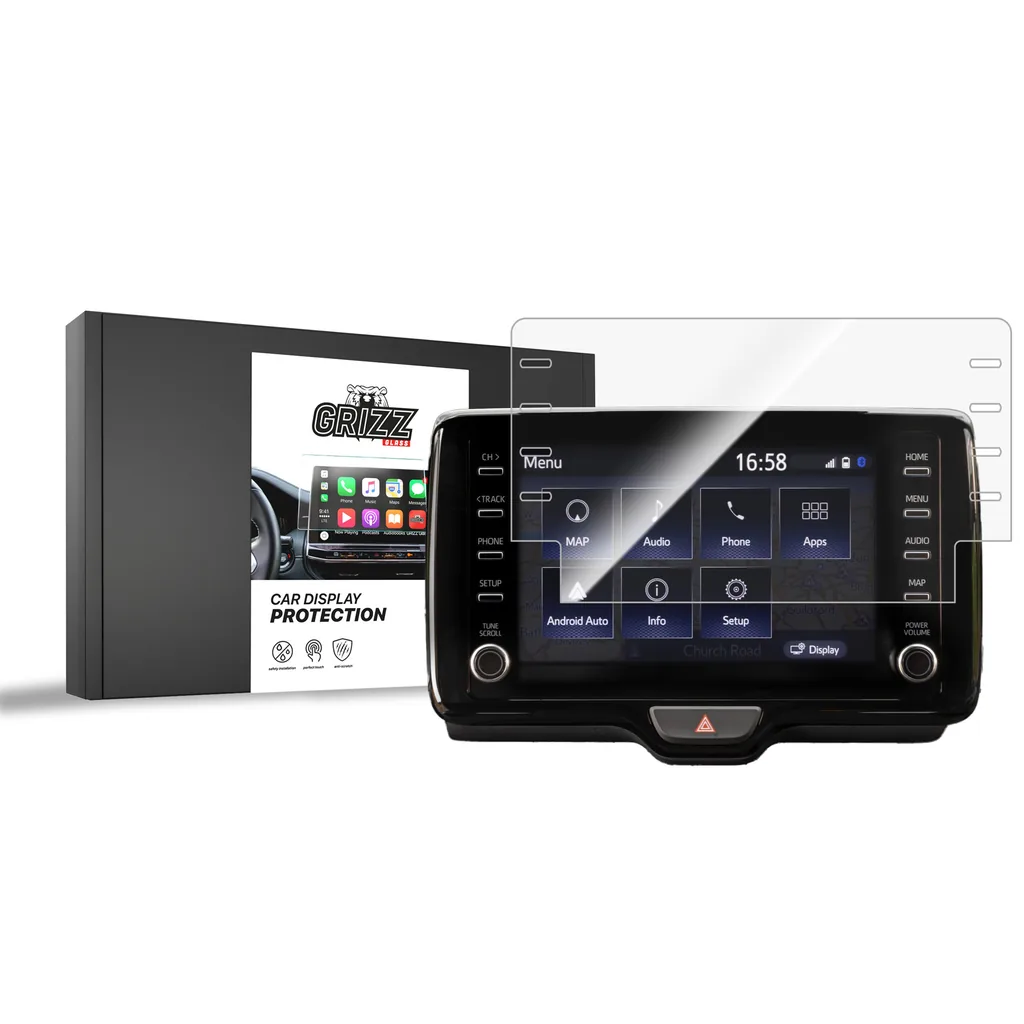 Keramická fólie do auta GrizzGlass CarDisplay Protection Toyota RAV4 XA50 8" (2019-2022)