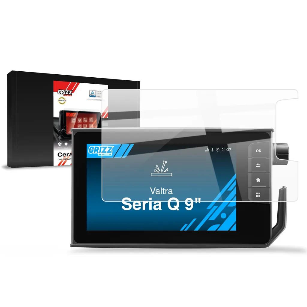 Keramická fólie do auta GrizzGlass CarDisplay Protection Valtra series Q SmartTouch 9" (2017-2026)