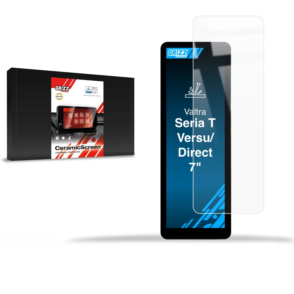 Keramická fólie do auta GrizzGlass CarDisplay Protection Valtra series T Versu A-Pillar Display 7" (2017-2026)