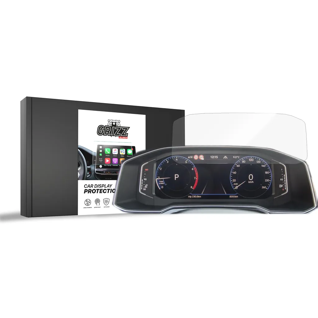 Keramická fólie do auta GrizzGlass CarDisplay Protection Volkswagen Passat B8 Digital Cockpit 10,25" 2019-2024