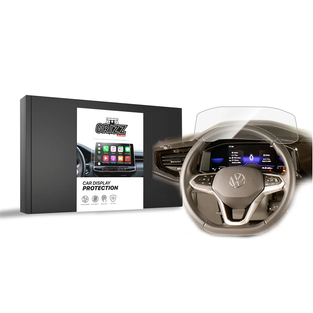 Keramická fólie do auta GrizzGlass CarDisplay Protection Volkswagen Taigo Digital Cockpit 8" (2023-2026)