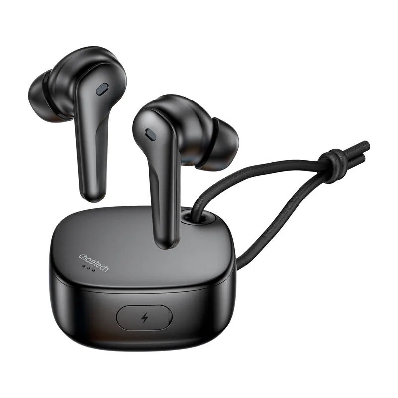 Sluchátka CHOETECH BH-T17 ANC+ENC Wireless TWS (black)