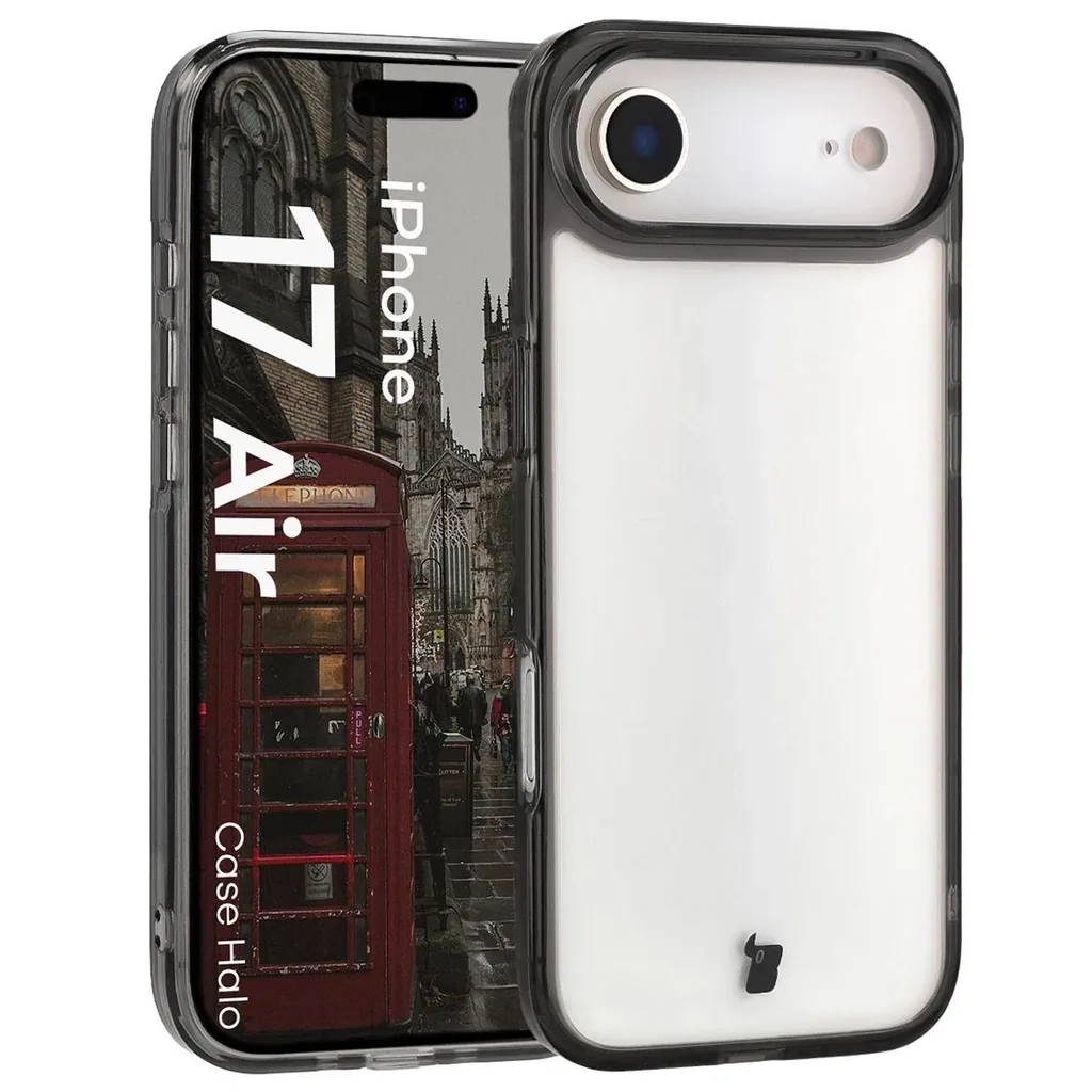 Kryt Bizon Case Halo Apple iPhone Air smoke black
