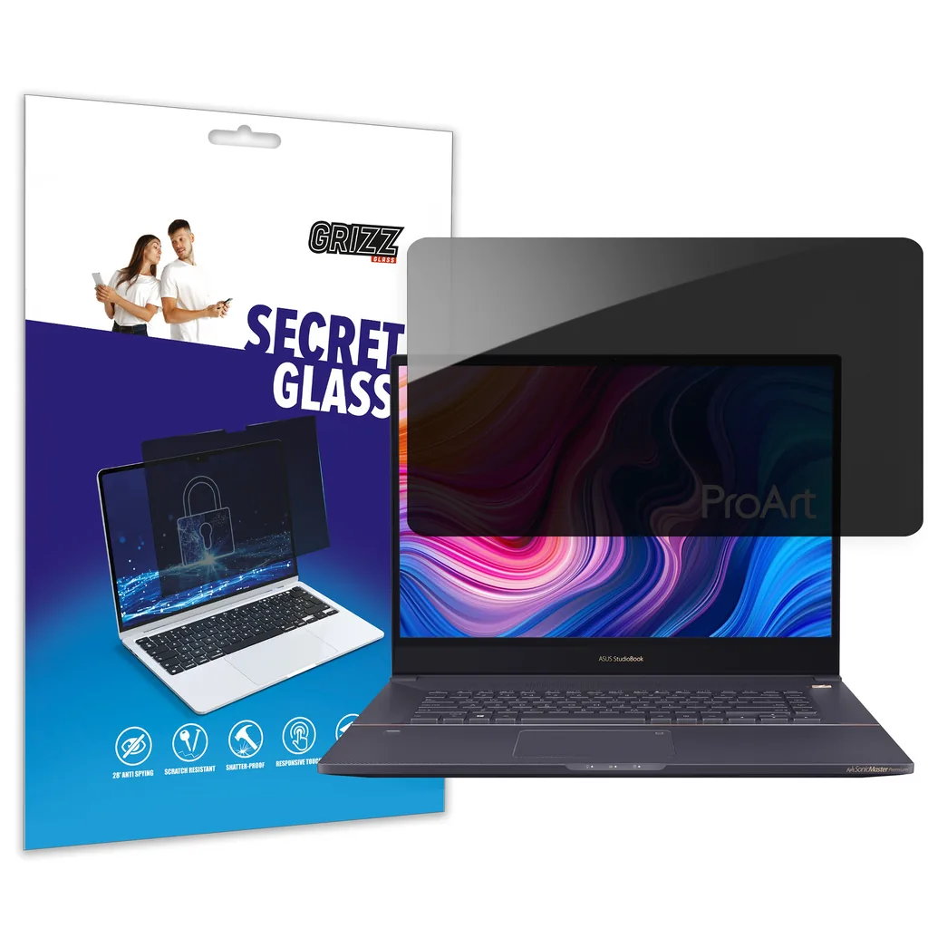 Kryt GrizzGlass Matte SecretGlass to laptop 15,6 inch