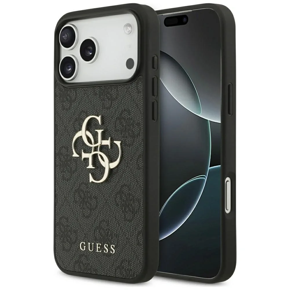 Kryt Guess 4G Big Logo Apple iPhone 17 Pro Max black