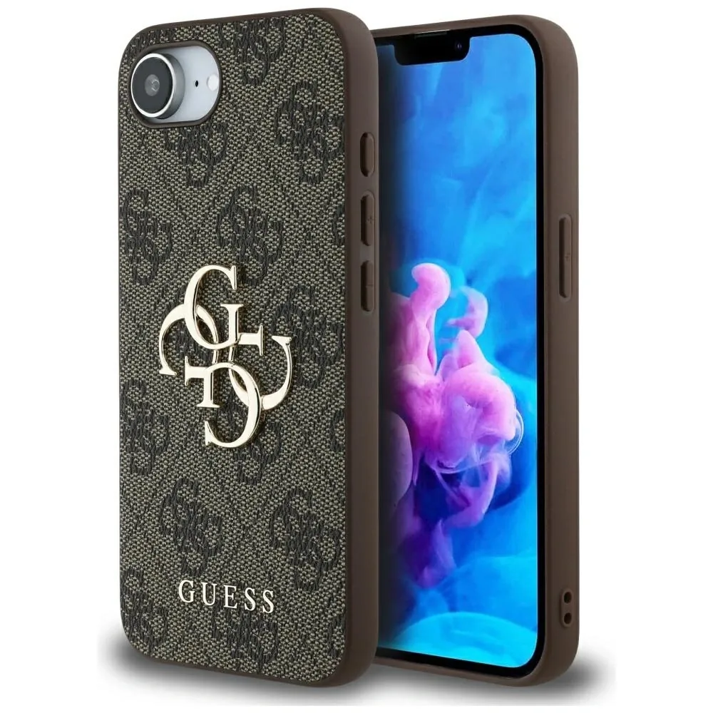 Kryt Guess 4G Big Logo Apple iPhone 17e / 16e brown