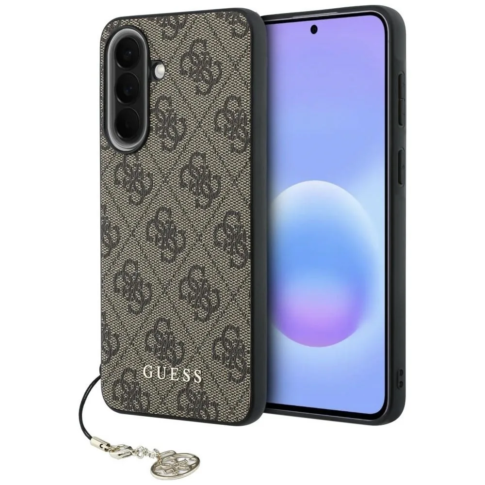 Kryt Guess 4G Charm Samsung Galaxy A57 5G brown