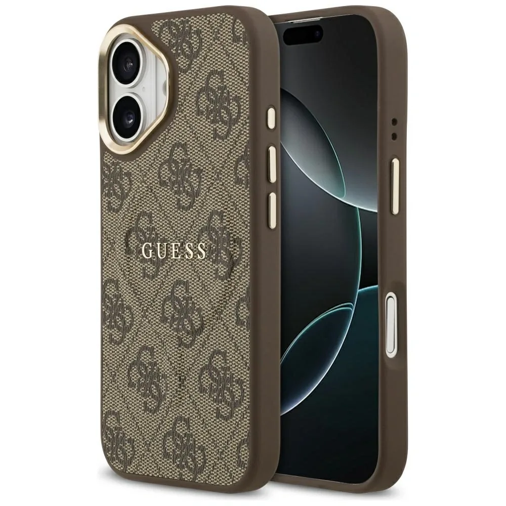 Kryt Guess 4G PU Classic Logo MagSafe Apple iPhone 17 brown