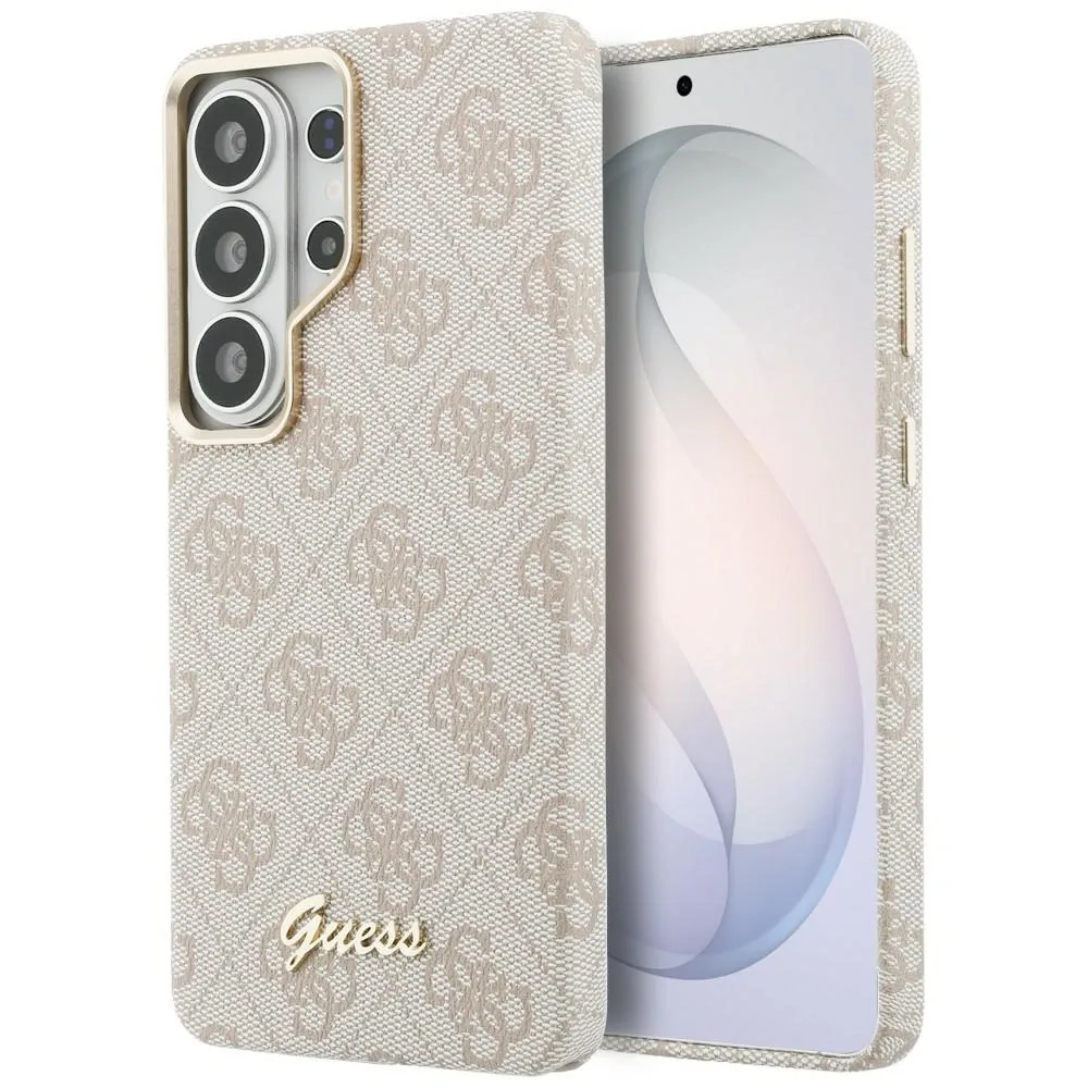 Kryt Guess 4G Script MagSafe Samsung Galaxy S26 Ultra pink