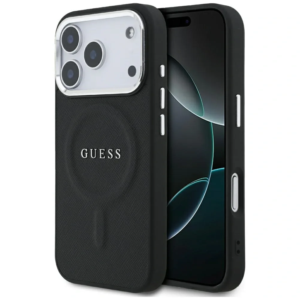 Kryt Guess Classic Logo MagSafe Apple iPhone 17 Pro black