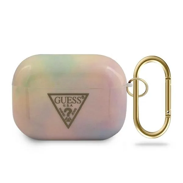 Kryt Guess GUACAPTPUMCGG01 Apple AirPods Pro cover pink Tie & Dye Collection