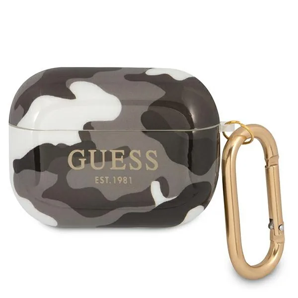 Kryt Guess GUAPUCAMG Apple AirPods Pro cover black Camo Collection