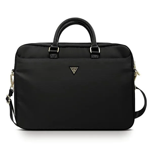 Kryt Guess GUCB15NTMLBK 16" black Nylon Triangle Logo