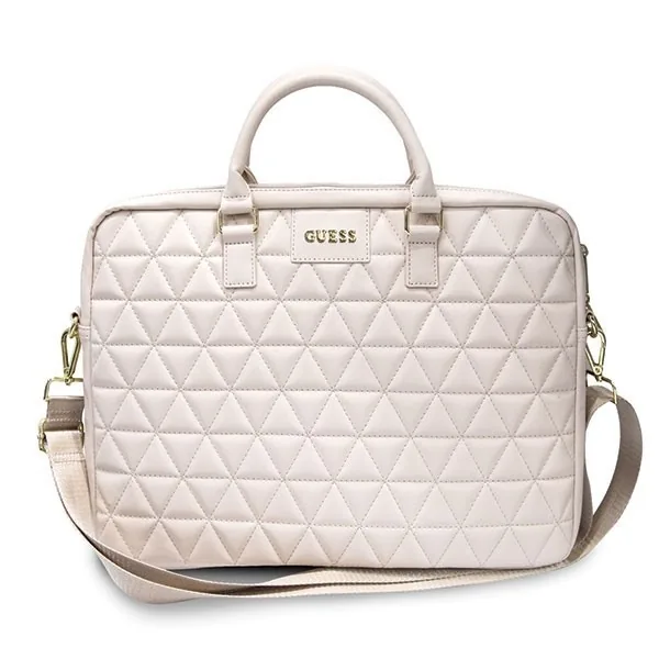Kryt Guess GUCB15QLPK 15" pink Quilted