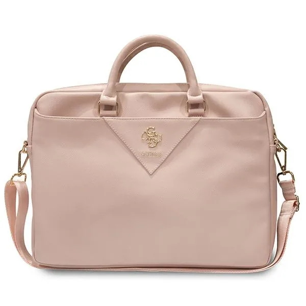 Kryt Guess GUCB15ZPGSTEGP 16" Triangle 4G pink