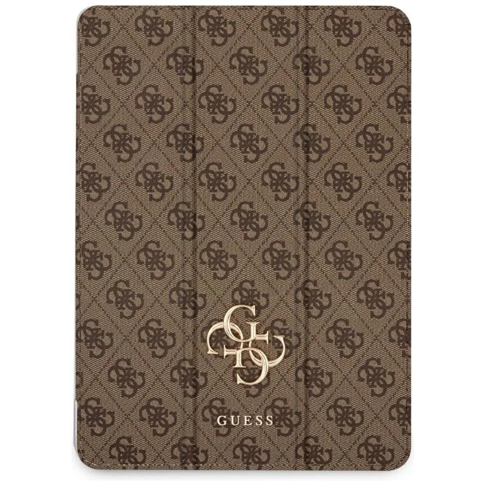 Kryt Guess GUFC13PM24PS4SGW Apple iPad Pro 13 2024 7 gen Magnetic 4G Big Logo brown