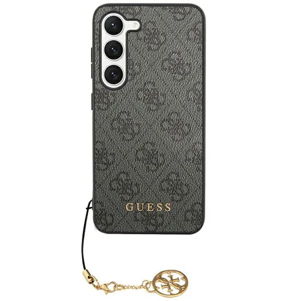 Kryt Guess GUHCZFD5GF4GGR Samsung Galaxy Z Fold 5 hardcase 4G Charms Collection grey