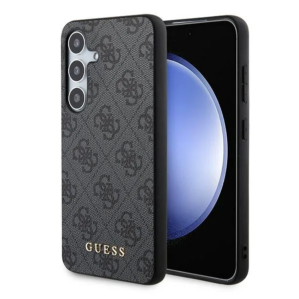 Kryt Guess GUOHCSA35G4GFGR Samsung Galaxy A35 hardcase 4G Metal Gold Logo black