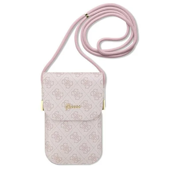 Kryt Guess GUOWBP4SNSP 4G Metal Script Logo pink