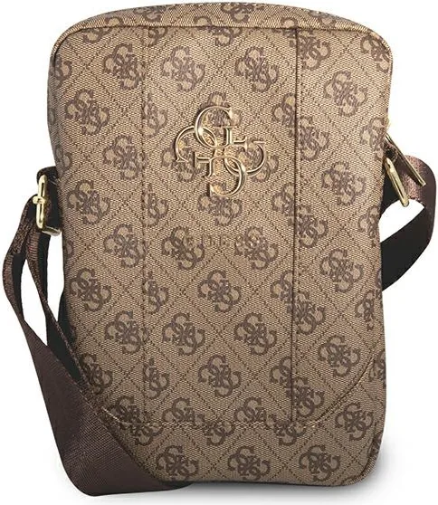 Kryt Guess GUTB10G4GFBR 10 inch brown 4G Big Metal Logo
