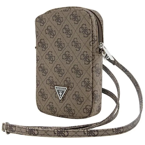 Kryt Guess GUWBZP4GFTSW Zip 4G Triangle brown