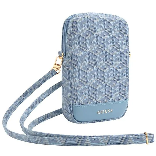 Kryt Guess GUWBZPGCSPGB Zip GCube Bottom Stripe blue