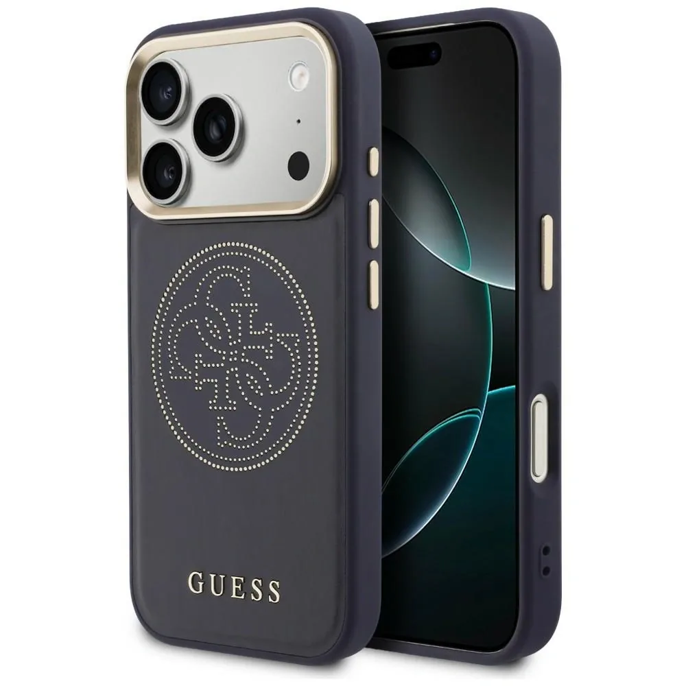 Kryt Guess Perforated 4G MagSafe Apple iPhone 17 Pro Max blue