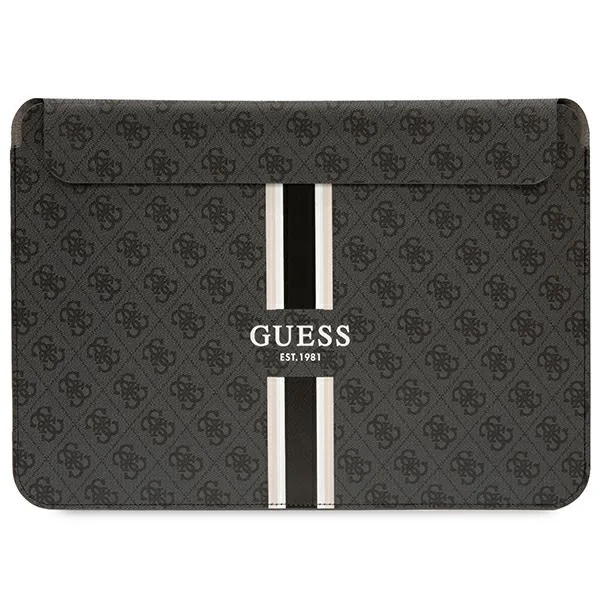 Kryt Guess Sleeve GUCS14P4RPSK 14 inch black 4G Printed Stripes