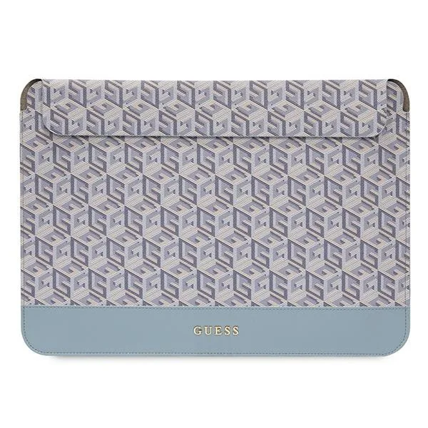 Kryt Guess Sleeve GUCS16HGCFSEB laptops up to 16 inch GCube Stripes blue