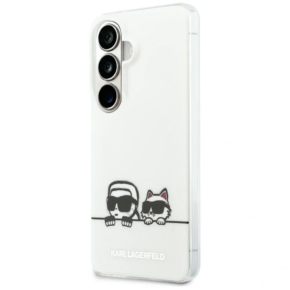 Kryt Karl Lagerfeld IML Peekaboo Karl&Choupette MagSafe Samsung Galaxy S26 Plus clear