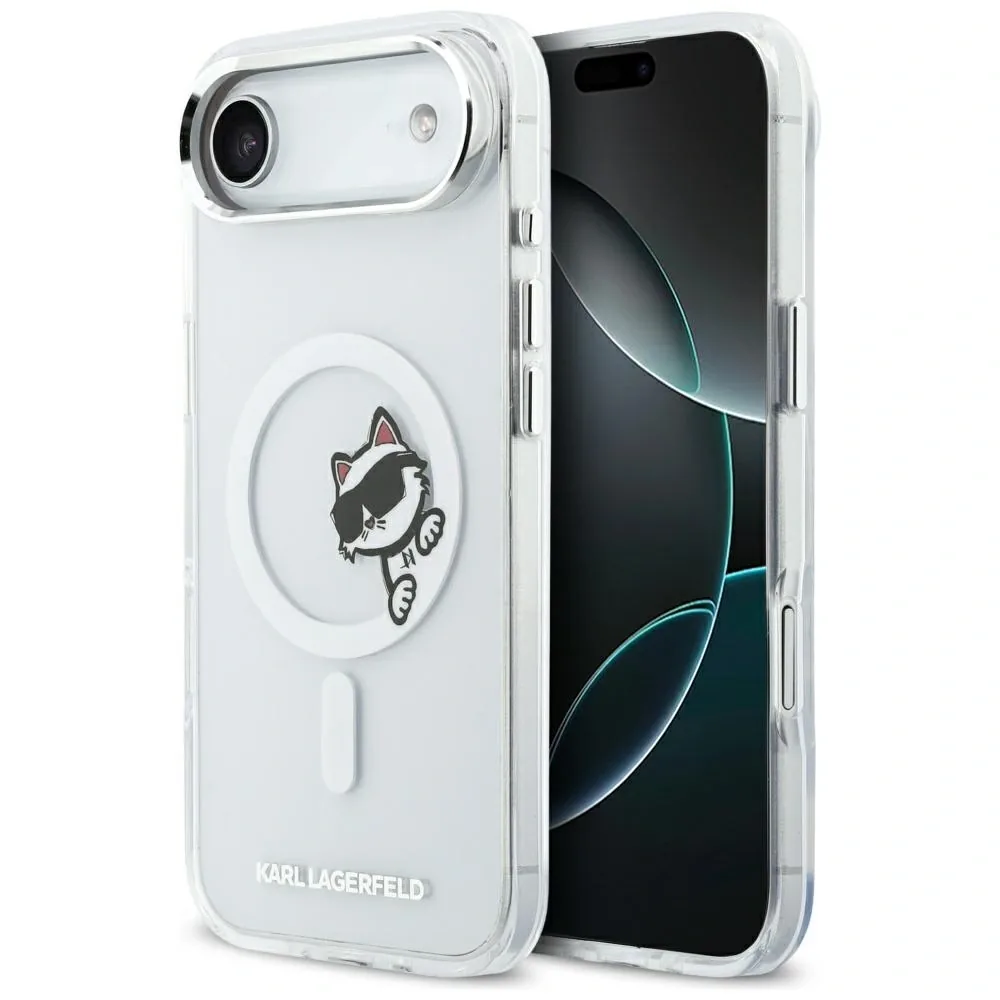 Kryt Karl Lagerfeld IML Peekaboo MagSafe Apple iPhone Air transparent