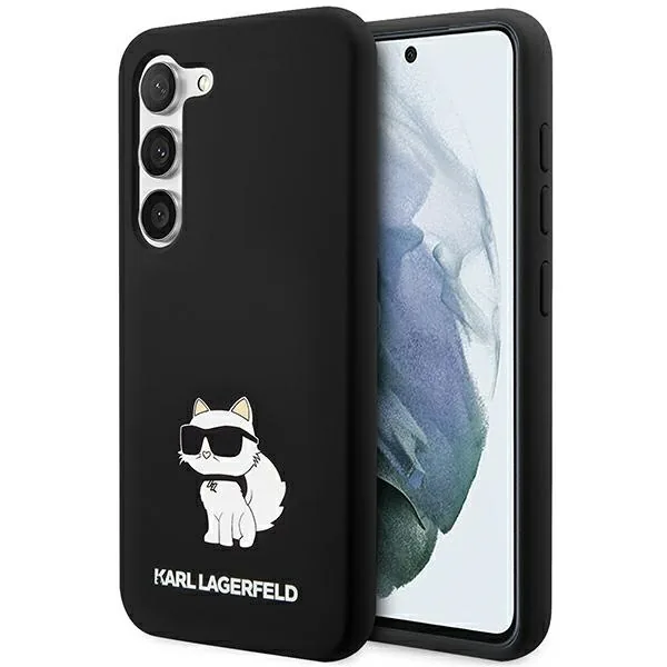 Kryt Karl Lagerfeld KLHCS24SSNCHBCK Samsung Galaxy S24 hardcase Silicone Choupette black