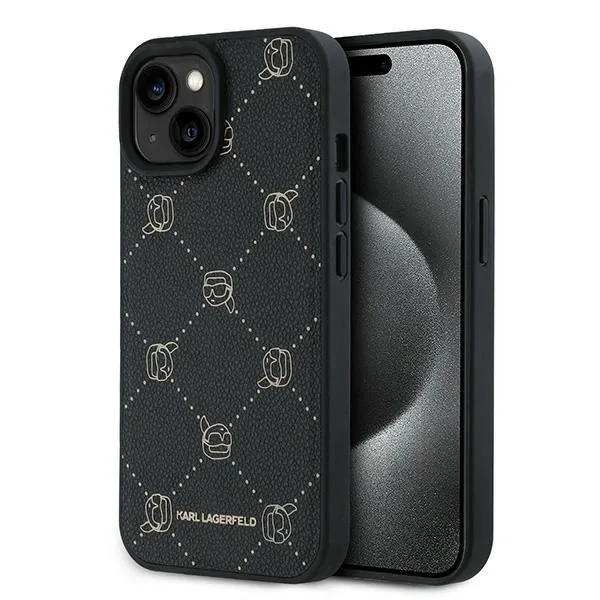 Kryt Karl Lagerfeld KLHMP15MPGKHPHK Apple iPhone 15 Plus Karl Head MagSafe black