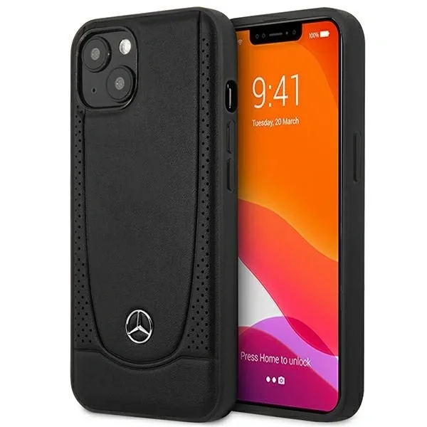 Kryt Mercedes MEHCP14MARMBK Apple iPhone 14 Plus / 15 Plus hardcase Leather Urban black