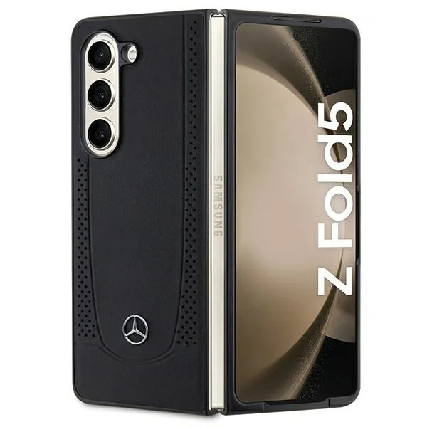Kryt Mercedes MEHCZFD5ARMBK Samsung Galaxy Z Fold5 hardcase Leather Urban black