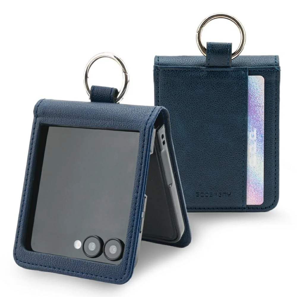Kryt Mercury Basic Diary Samsung Galaxy Z Flip7 navy blue