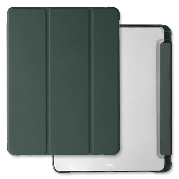 Kryt Mercury Clear Back Cover Apple iPad Pro 13" 2024 dark green