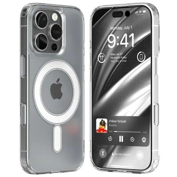 Kryt Mercury MagSafe Jelhard Case Apple iPhone 16 Pro clear