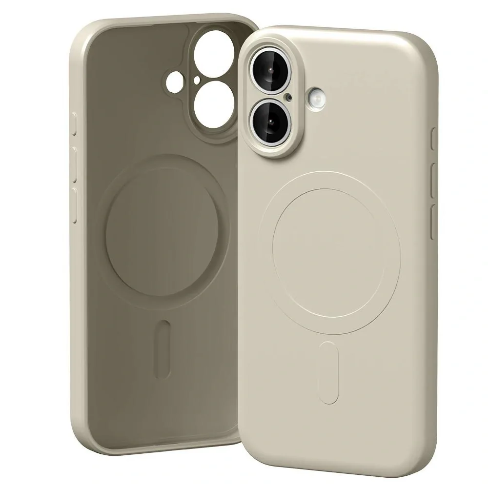 Kryt Mercury Semi-Silicone MagSafe Apple iPhone 17 stone