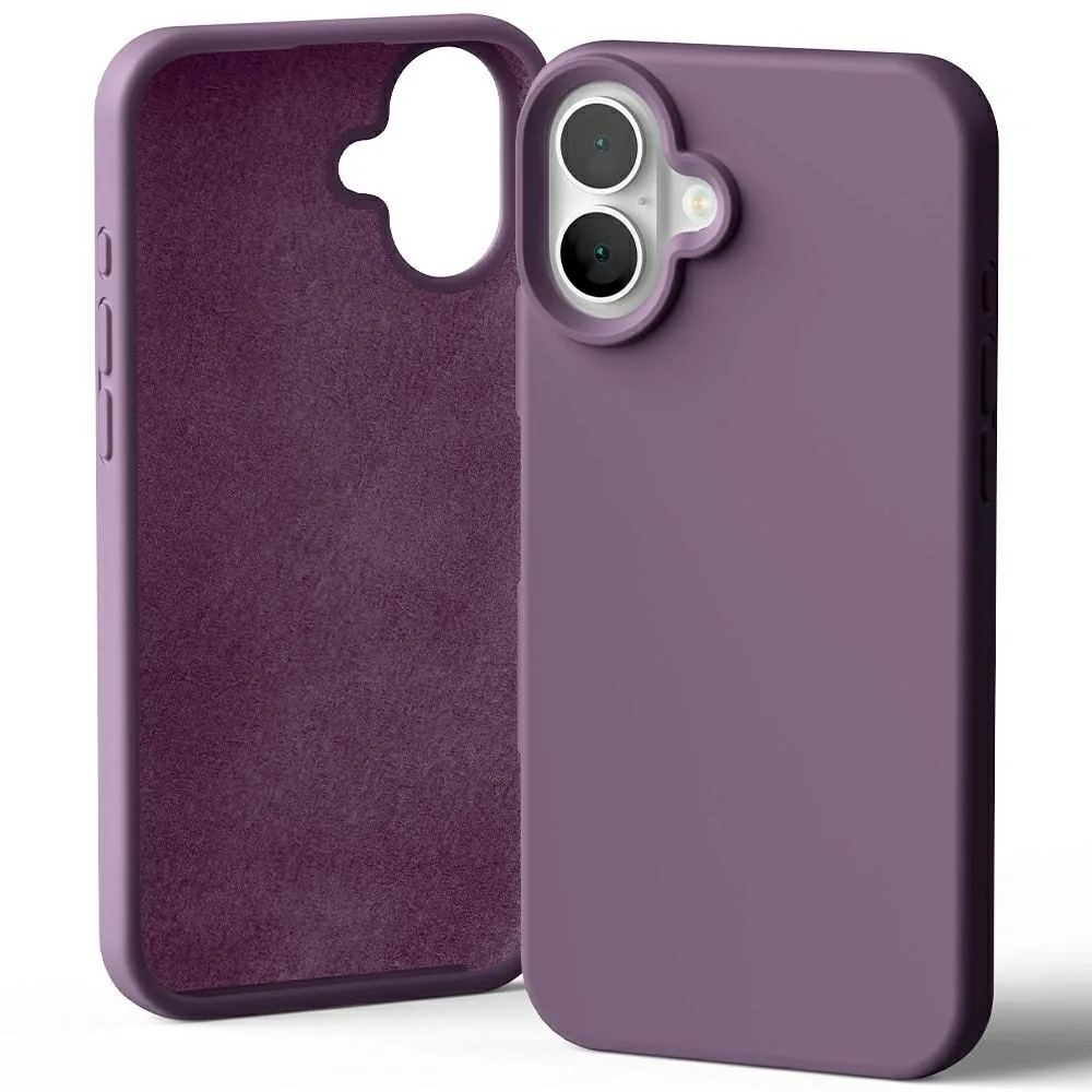 Kryt Mercury Silicone Case Apple iPhone 16 Plus purple