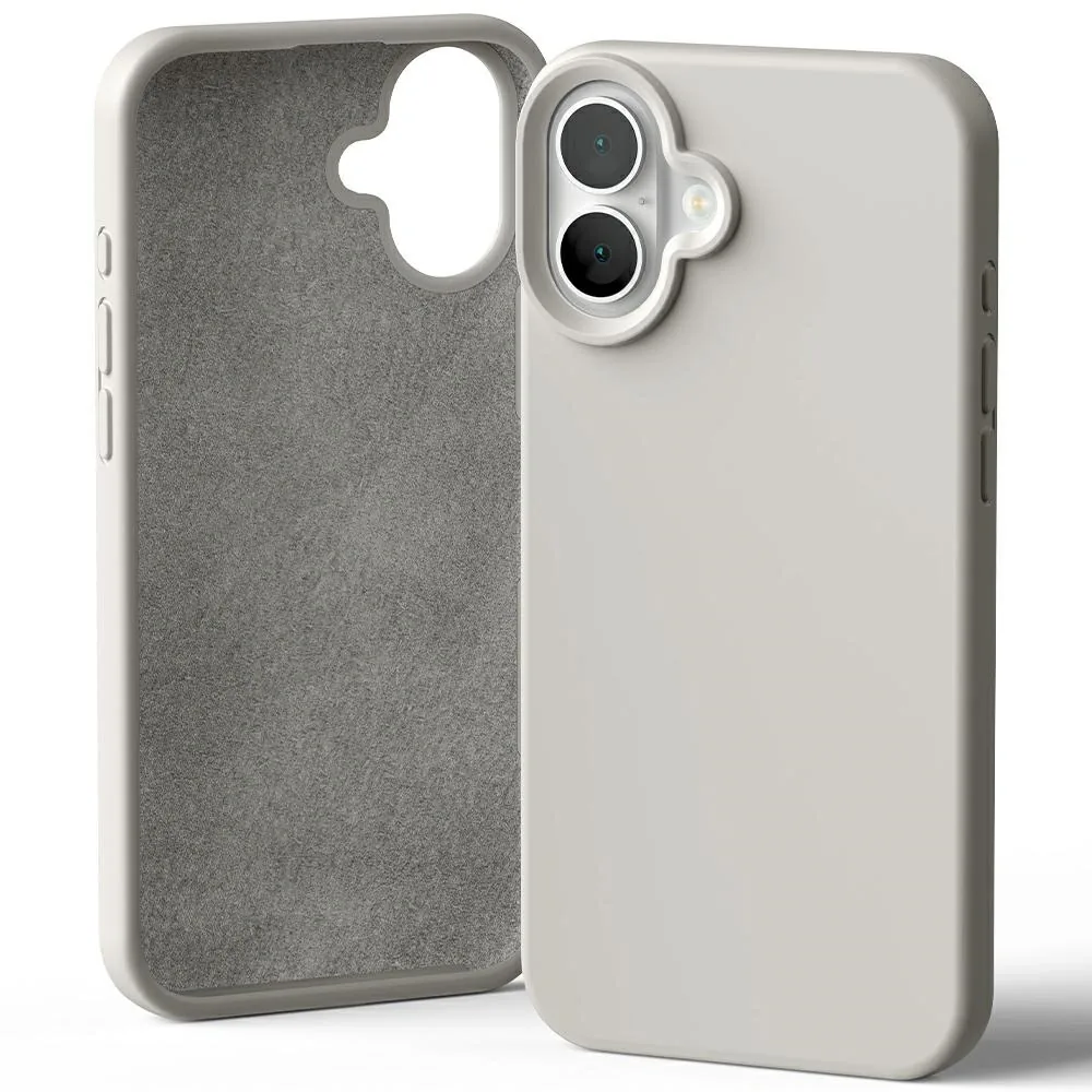 Kryt Mercury Silicone Case Apple iPhone 16 Plus stone