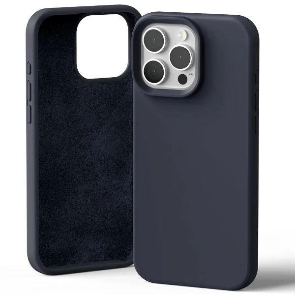 Kryt Mercury Silicone Case Apple iPhone 16 Pro Max navy blue