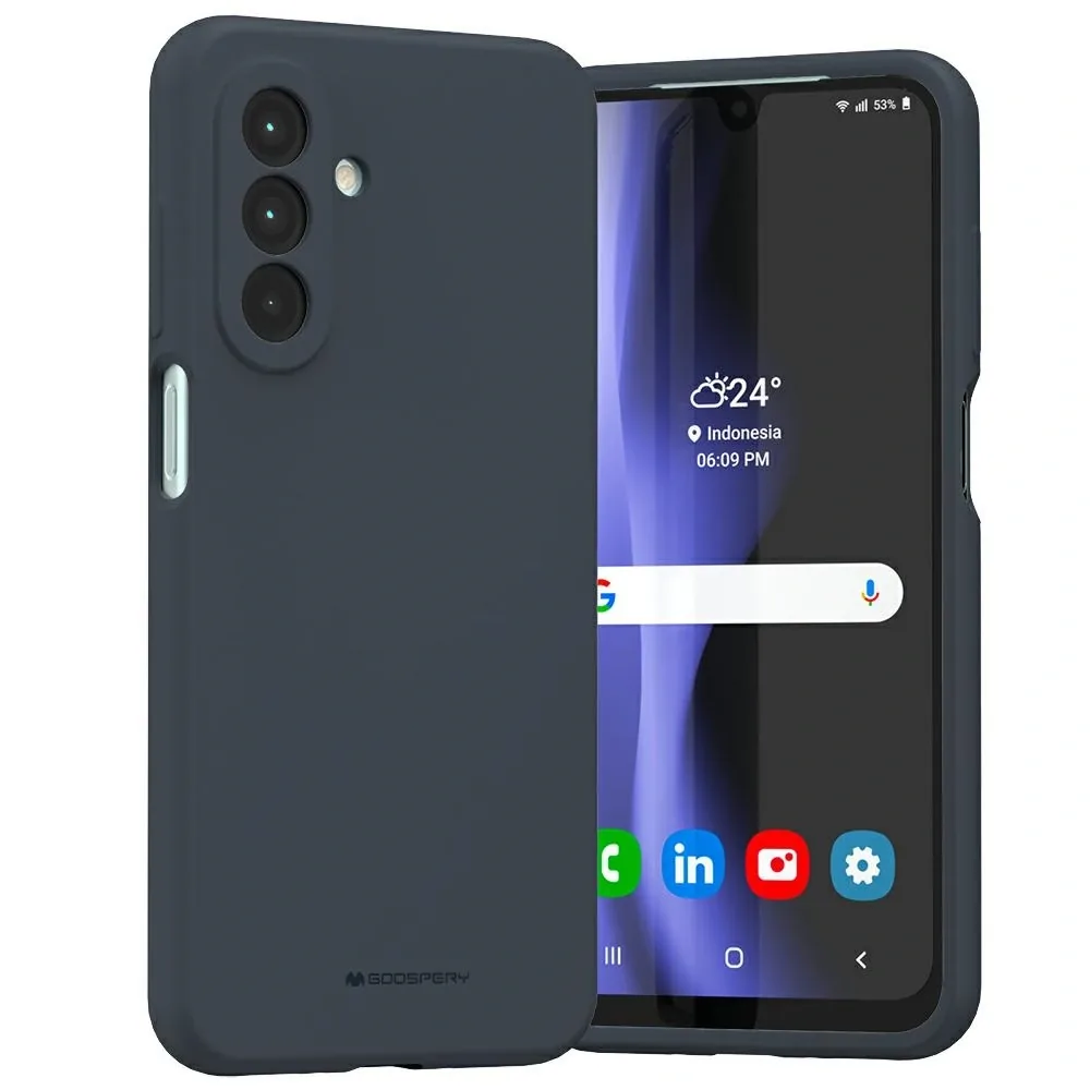 Kryt Mercury Silicone Case Samsung Galaxy A26 navy blue